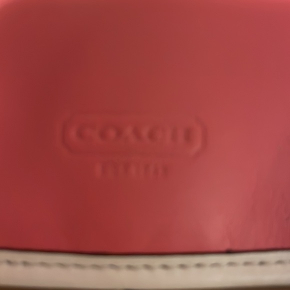 Vintage COACH Neapolitan Satchel!! Almost NEW!! very beautiful bag! Cross body - Picture 4 of 13